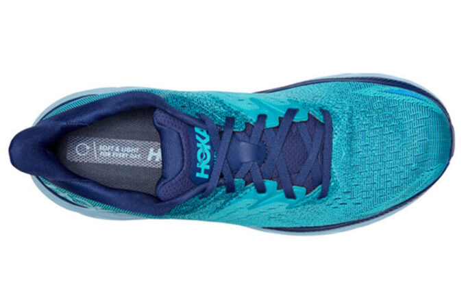 Clifton 8 2E Wide ‘Bellwether Blue’