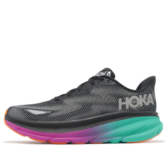 Clifton 9 Gore-Tex ‘Μαύρο Ηλεκτρικό Aqua’