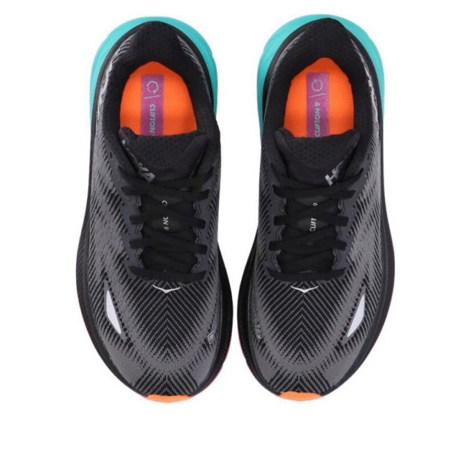 (WMNS) Clifton 9 Gore-Tex ‘Black Electric Aqua’ (WMNS) Clifton 9 Gore-Tex ‘Black Electric Aqua’